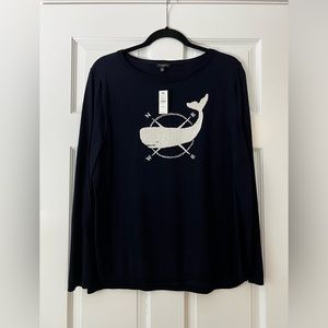 Talbots Whale Sweater-New